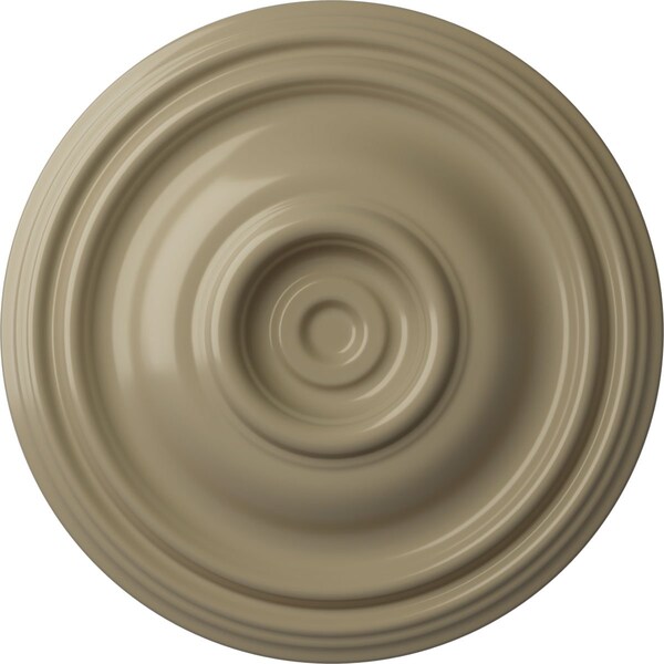 Ekena Millwork Traditional Ceiling Medallion (Fits Canopies up to 4"), Hnd-Painted Gobi Desert, 14 3/4"OD x 1 3/4"P CM14TRGDF - main